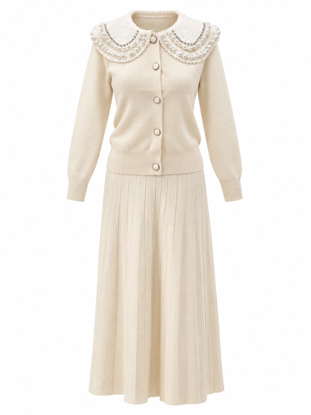 Wool Skirt Set 0883