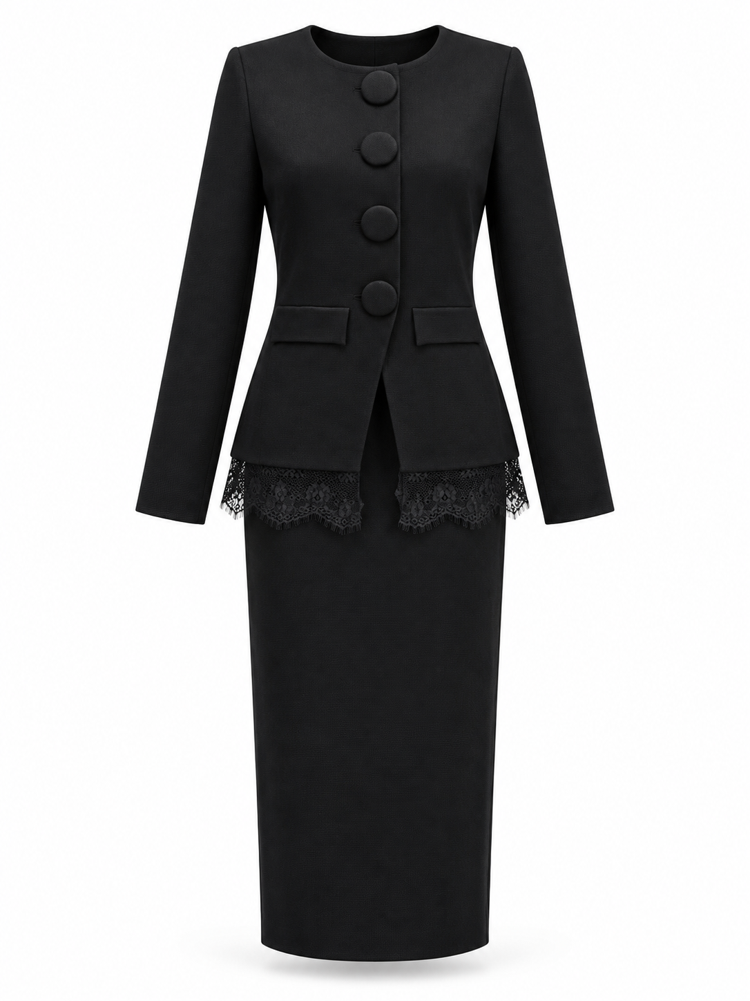 Wool Skirt Set J9133