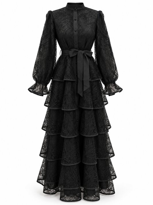 Lace Dress BJ8455