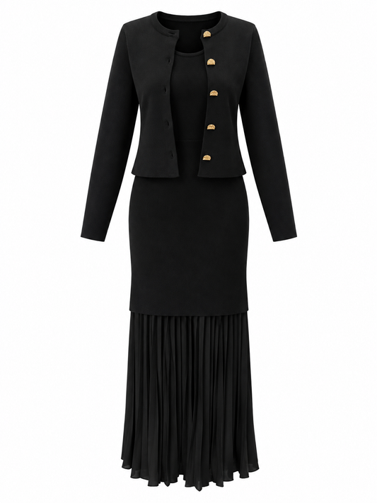 Vest Dress Set S3023