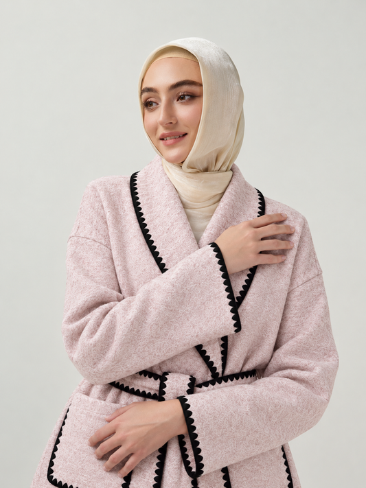 Wool coat 3142, wholesale women's coats Lebanon