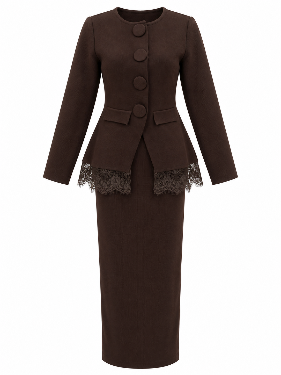Wool Skirt Set J9133