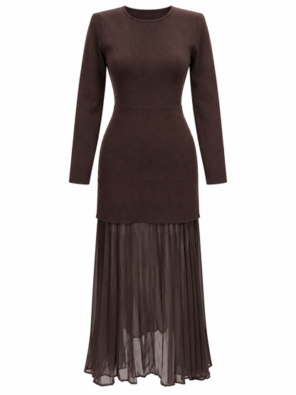 Wool Dress W055