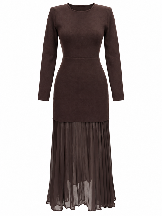 Wool Dress W055