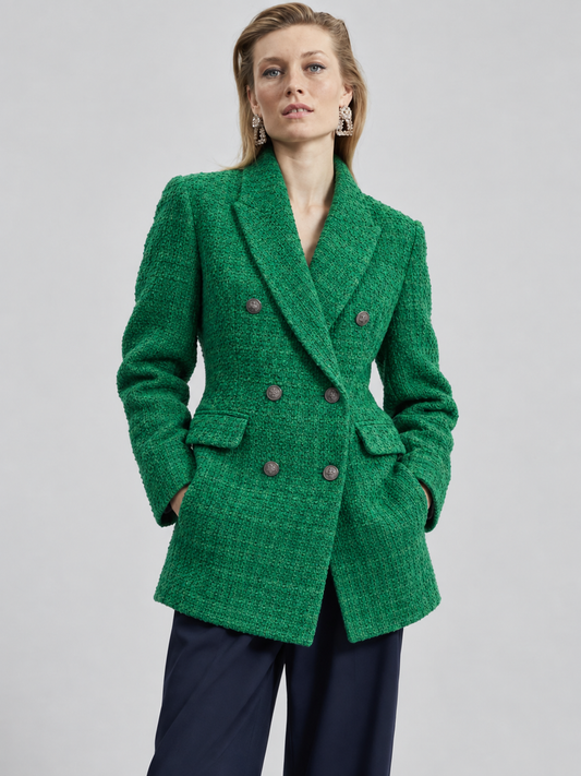 Turkish tweed blazer, wholesale women's clothing Lebanon