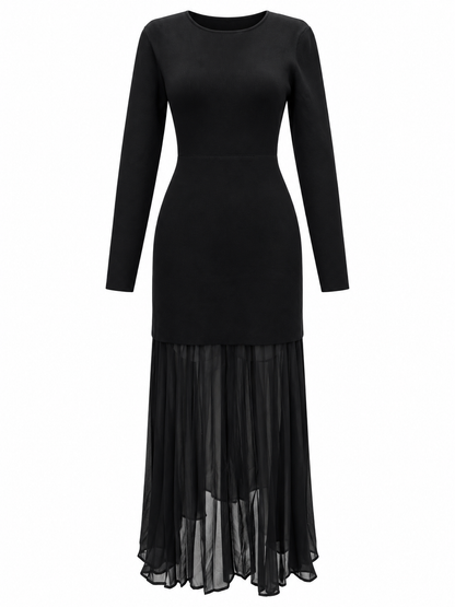 Wool Dress W055