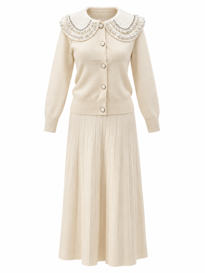 Wool Skirt Set 0883