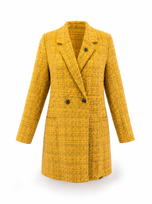 Tweed Blazer (Yellow & Green)