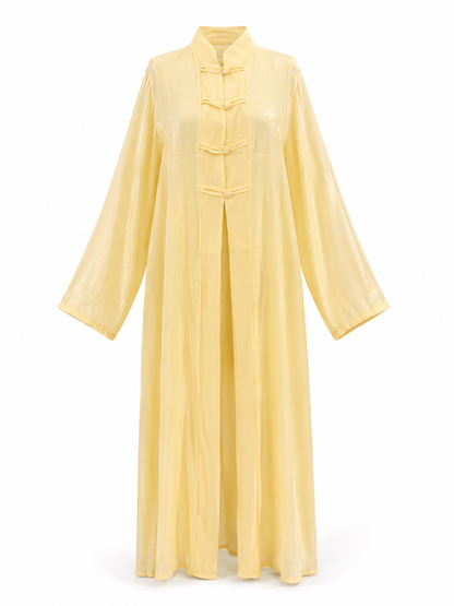 4 buttons dress