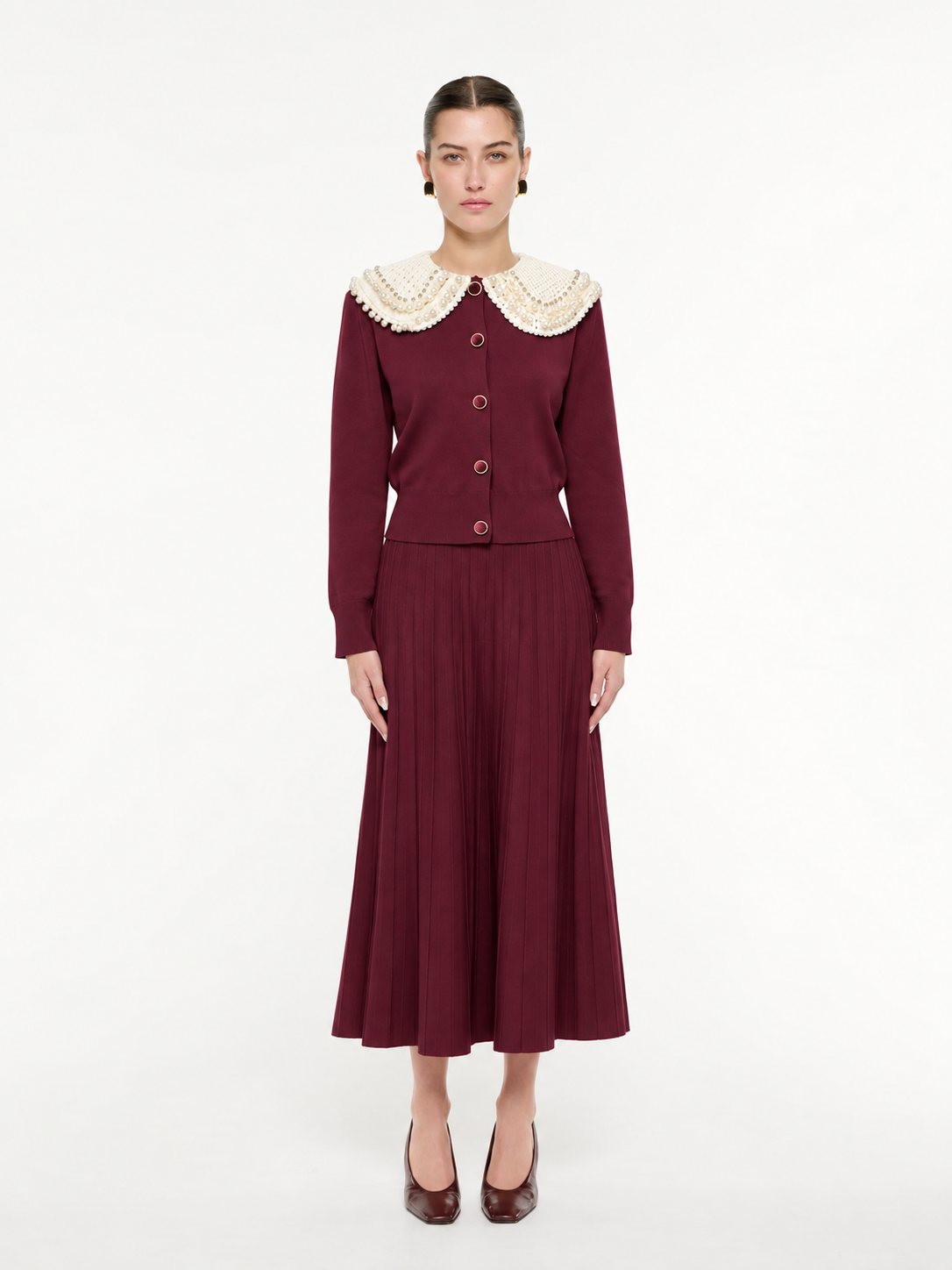 Wool Skirt Set 0883, wholesale women's clothing Lebanon