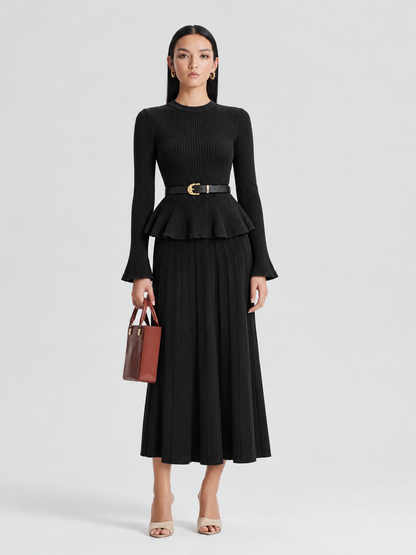 Wool Skirt Set 06202, wholesale women's clothing Lebanon