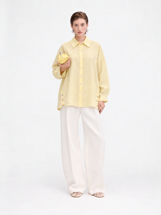 Linen Shirt 7134b