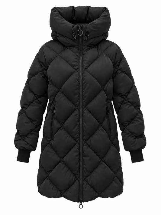 Long puffer jacket
