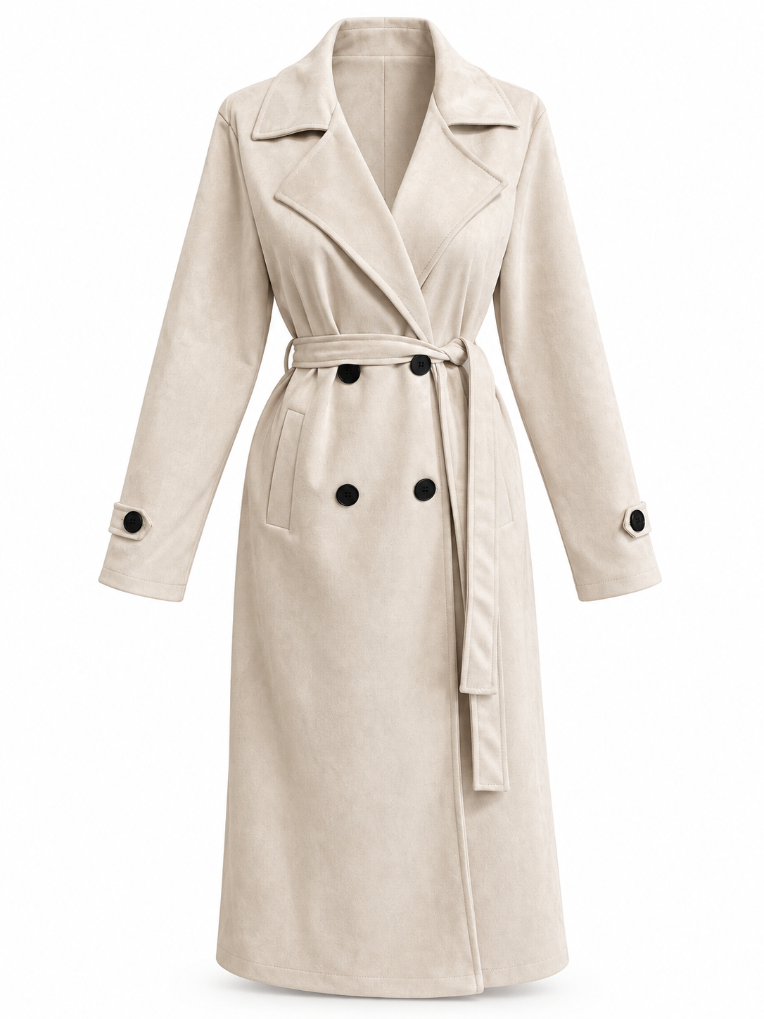 Chamois trench-Coat