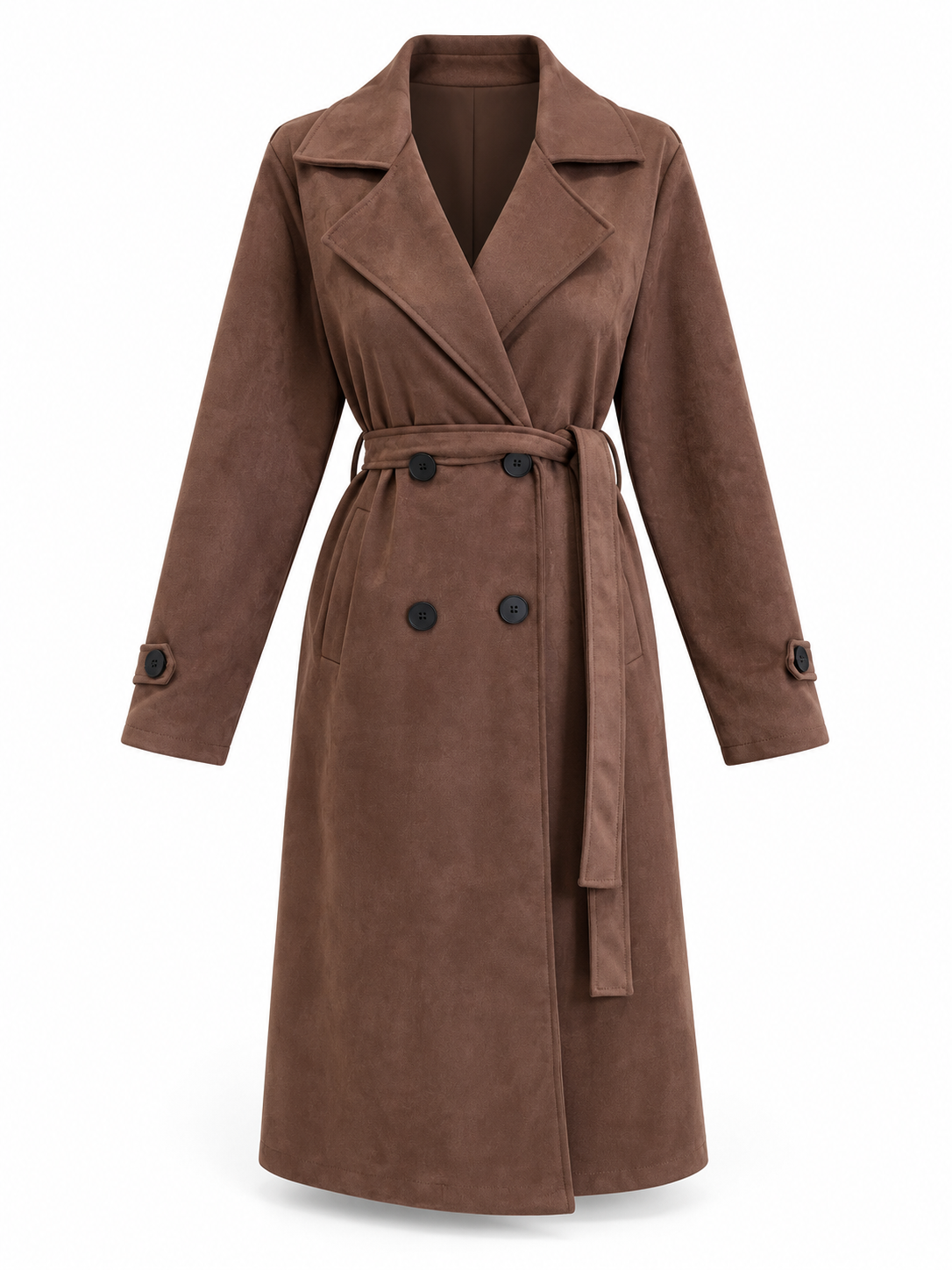 Chamois trench-Coat