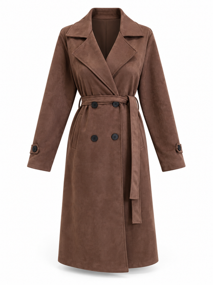 Chamois trench-Coat