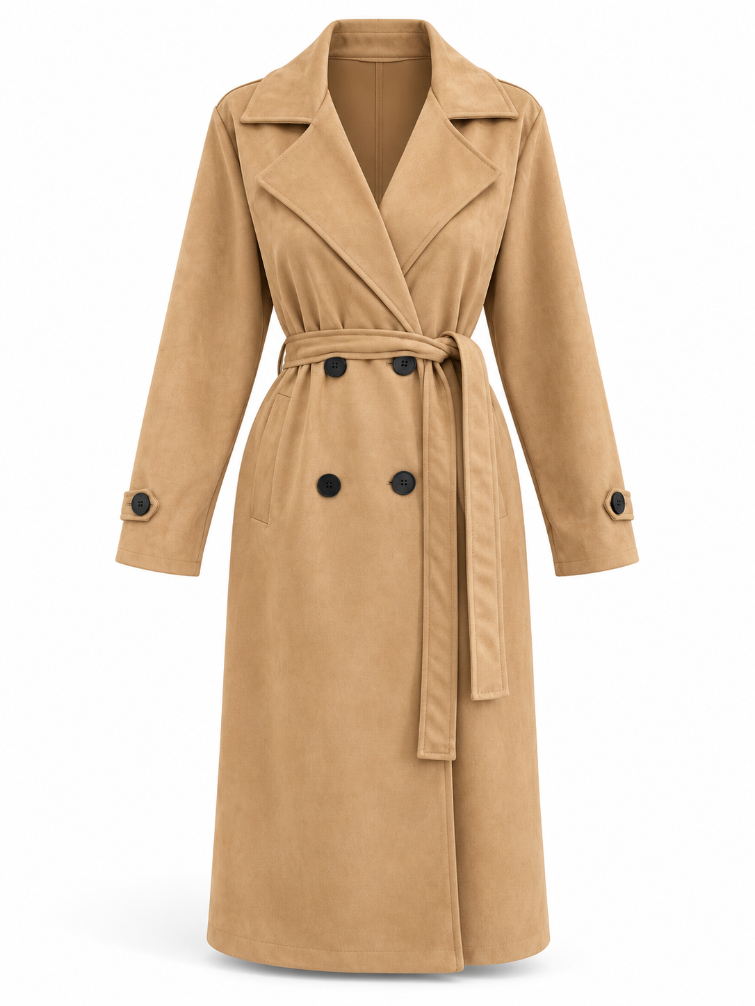 Chamois trench-Coat