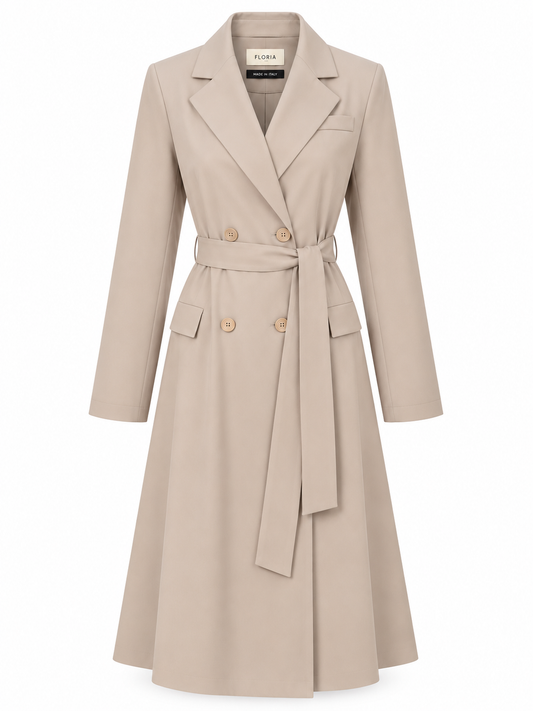 Long sleeve plissé dress 57025, wholesale women's dresses Lebanon - view 2