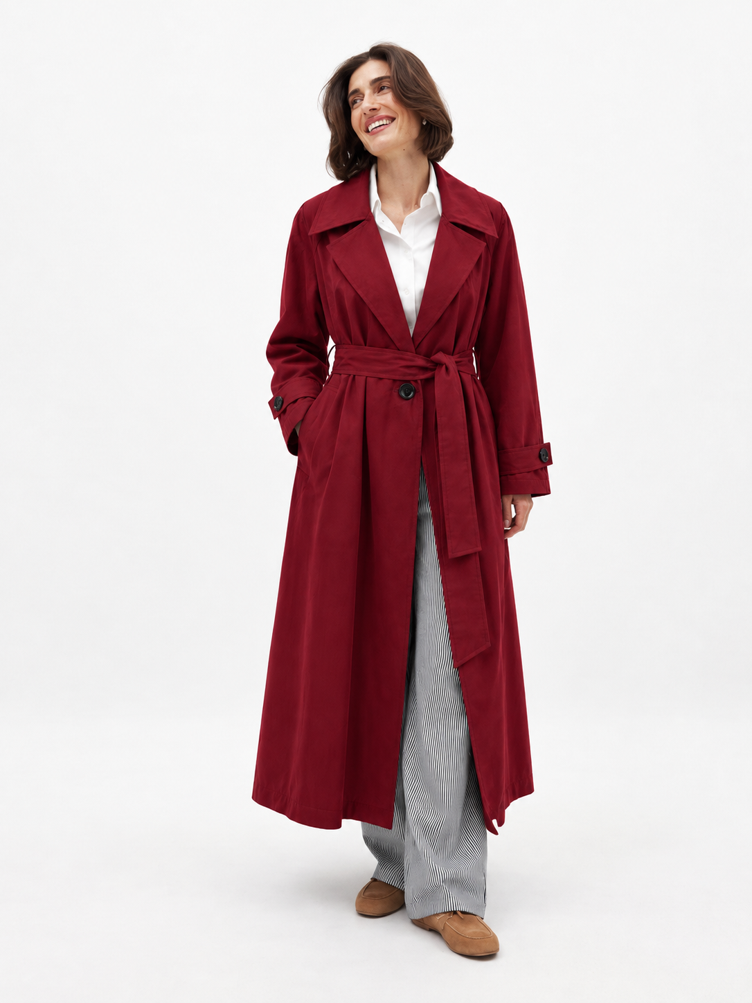 Trench coat 8682, wholesale women's coats Lebanon
