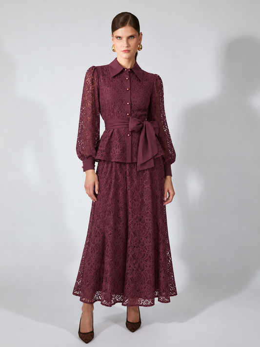 Lace Skirt Set 7346, wholesale women's clothing Lebanon