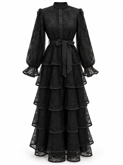 Lace Dress BJ8455