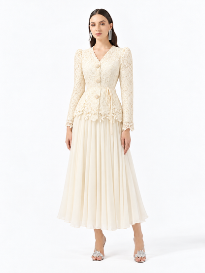 Lace Skirt Set 7506, wholesale women's clothing Lebanon