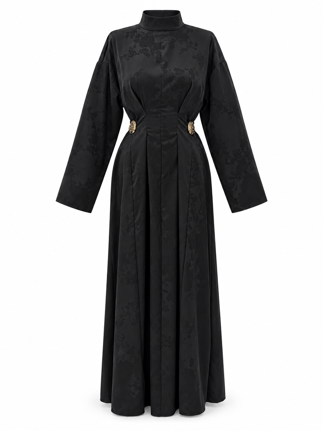 Belted Long Dress 26469