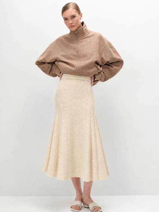 Wool Skirt S3075t, wholesale women's clothing Lebanon
