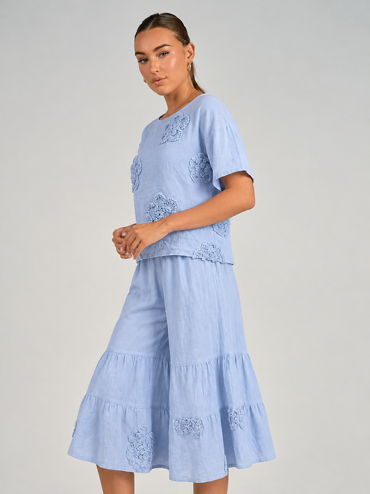 Linen Pants Set 6731i