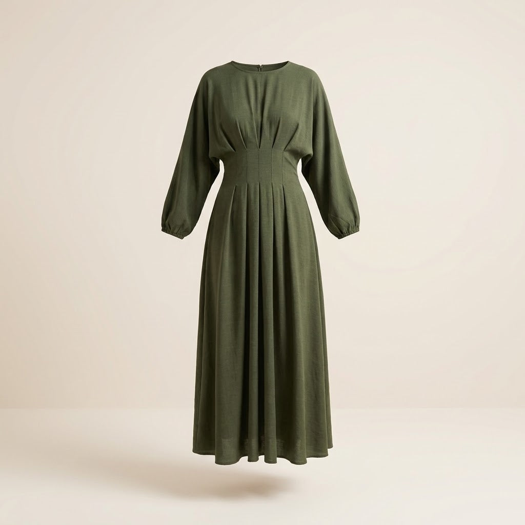 Flowy Midi Dress 6953