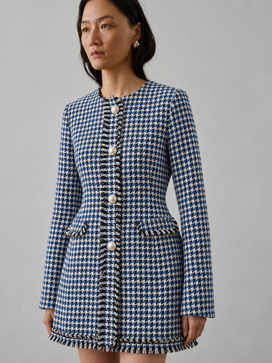Turkish tweed dress, wholesale women's clothing Lebanon